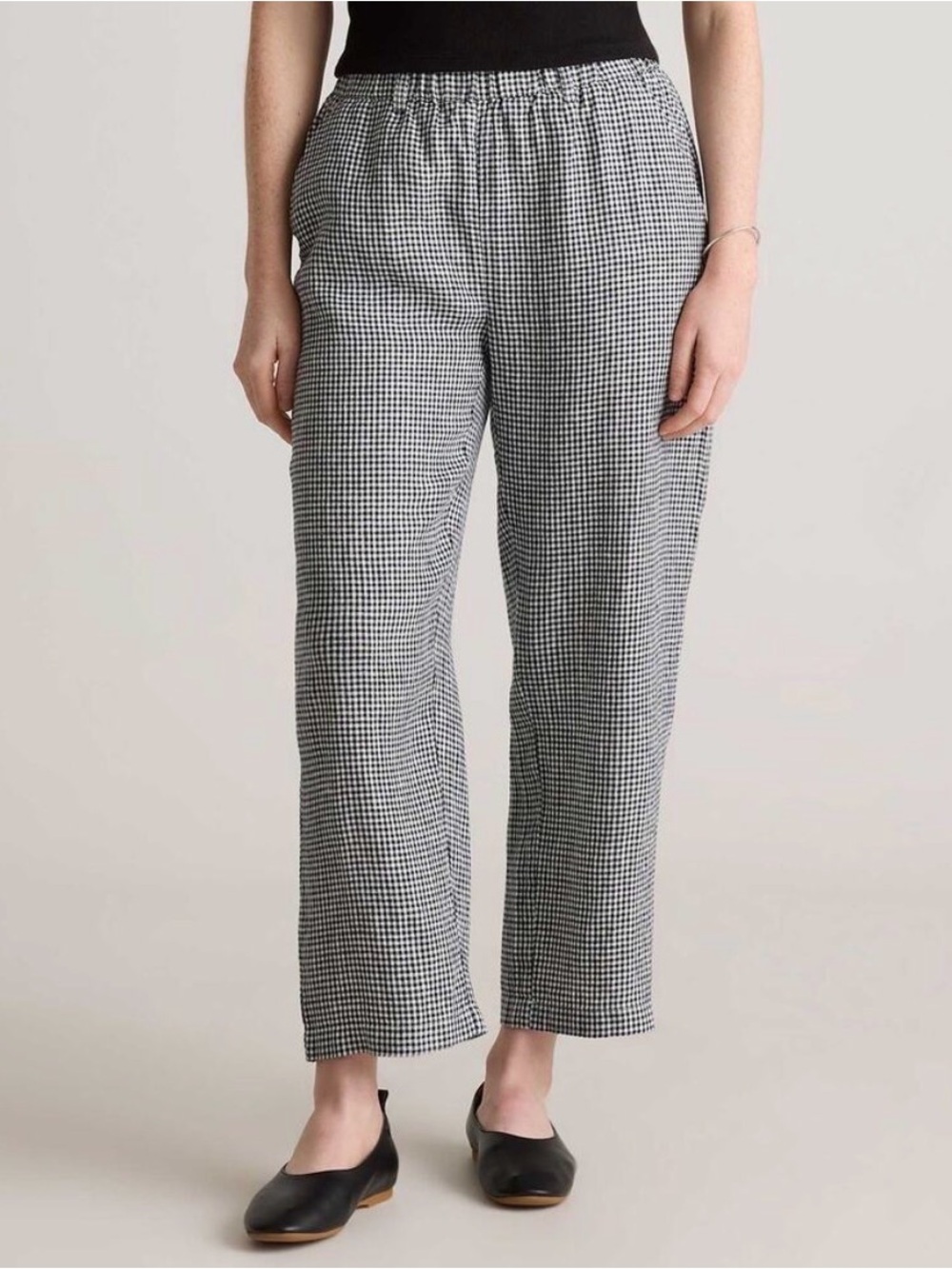 ✨ Quince linen gingham pants ✨